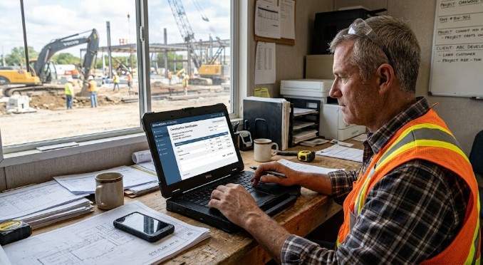 Logiciel de facture pour le bâtiment, Eysines